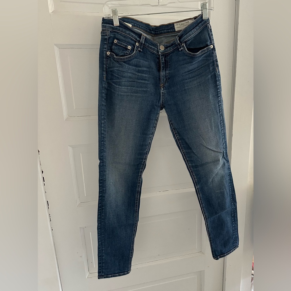 Rag & Bone Preston Blue Skinny Jeans 29
